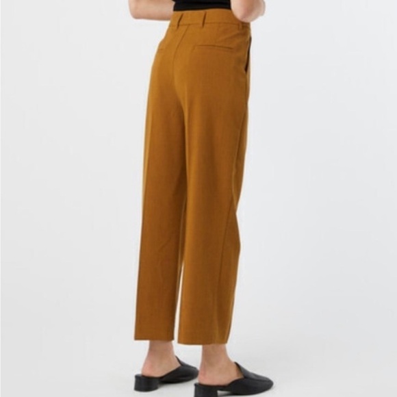 Oak + Fort High Rise Mustard Pants Size 4 - Picture 3 of 15